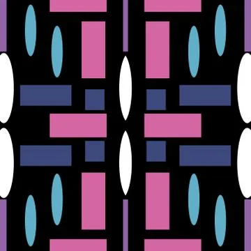 Seamless vector pattern geometric background. Abstract pattern graphic Stock Illustration