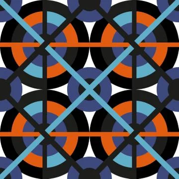 Seamless vector pattern geometric background. Abstract pattern graphic Stock Illustration
