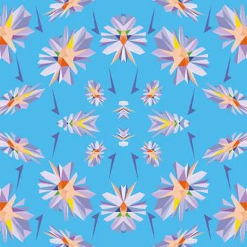 Seamless vector pattern geometric background. Abstract pattern graphic Stock Illustration