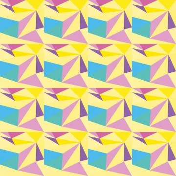 Seamless vector pattern geometric background. Abstract pattern graphic Stock Illustration