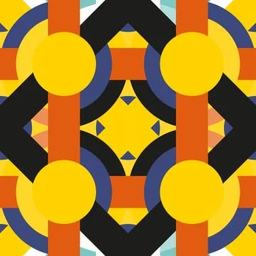 Seamless vector pattern geometric background. Abstract pattern graphic Stock Illustration