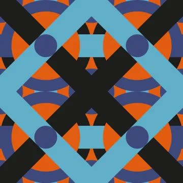 Seamless vector pattern geometric background. Abstract pattern graphic Stock Illustration