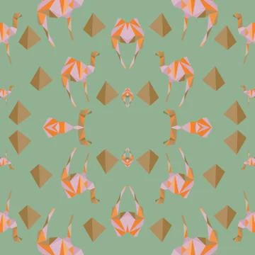 Seamless vector pattern geometric background. Abstract pattern graphic Stock Illustration