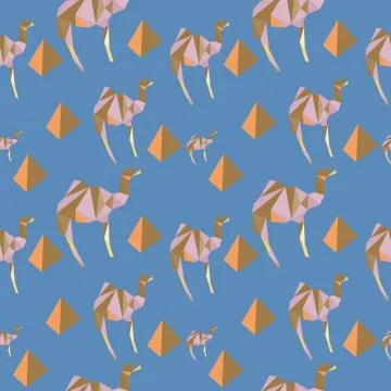 Seamless vector pattern geometric background. Abstract pattern graphic Stock Illustration