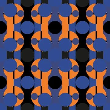 Seamless vector pattern geometric background. Abstract pattern graphic Stock Illustration