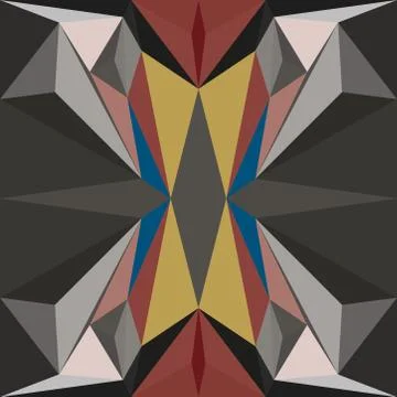 Seamless vector pattern geometric background. Abstract pattern graphic Stock Illustration