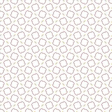 Seamless vector pattern in geometric ornamental style Stock Illustration