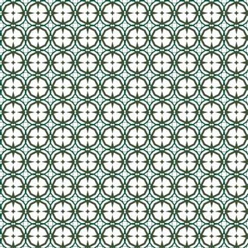Seamless vector pattern in geometric ornamental style Stock Illustration