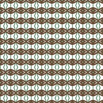 Seamless vector pattern in geometric ornamental style Illustrazione stock