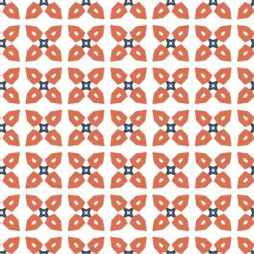 Seamless vector pattern in geometric ornamental style 스톡 일러스트