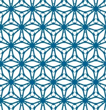 Seamless vector pattern in geometric ornamental style Stock-Illustration