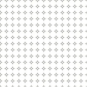 Seamless vector pattern in geometric ornamental style Stock Illustration