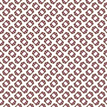 Seamless vector pattern in geometric ornamental style Stock Illustration