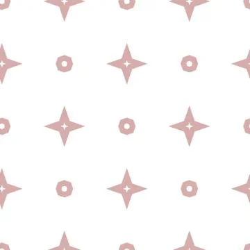 Seamless vector pattern in geometric ornamental style Stock-Illustration