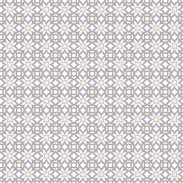 Seamless vector pattern in geometric ornamental style Stock Illustration