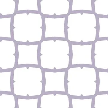 Seamless vector pattern in geometric ornamental style Stock Illustration