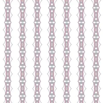 Seamless vector pattern in geometric ornamental style Stock Illustration