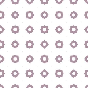 Seamless vector pattern in geometric ornamental style Stock Illustration