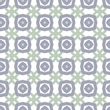 Seamless vector pattern in geometric ornamental style Stock Illustration