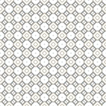 Seamless vector pattern in geometric ornamental style Stock Illustration