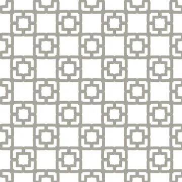 Seamless vector pattern in geometric ornamental style Stock-Illustration