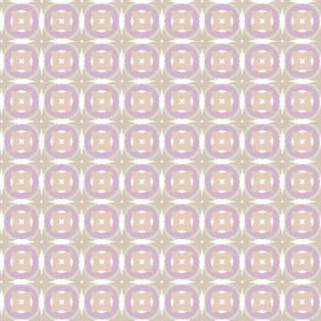 Seamless vector pattern in geometric ornamental style Stock Illustration