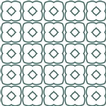 Seamless vector pattern in geometric ornamental style Stock Illustration