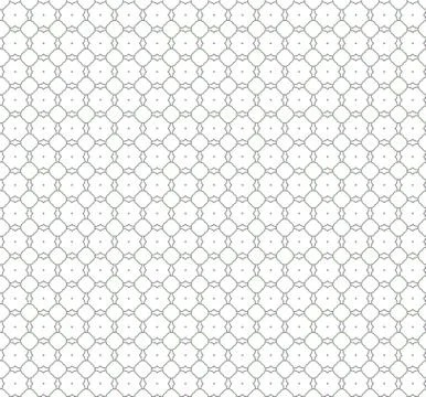 Seamless vector pattern in geometric ornamental style Illustrazione stock