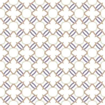 Seamless vector pattern in geometric ornamental style Stock-Illustration