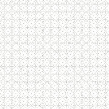 Seamless vector pattern in geometric ornamental style Stock Illustration