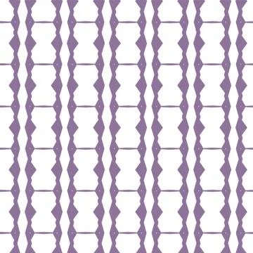 Seamless vector pattern in geometric ornamental style Stock Illustration