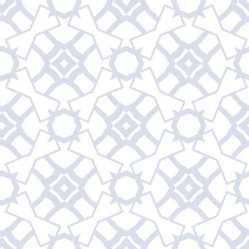 Seamless vector pattern in geometric ornamental style Stock Illustration