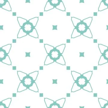 Seamless vector pattern in geometric ornamental style Stock-Illustration