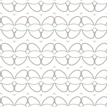 Seamless vector pattern in geometric ornamental style Stock Illustration
