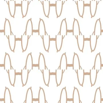 Seamless vector pattern in geometric ornamental style Illustrazione stock