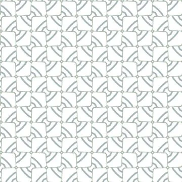 Seamless vector pattern in geometric ornamental style Stock Illustration