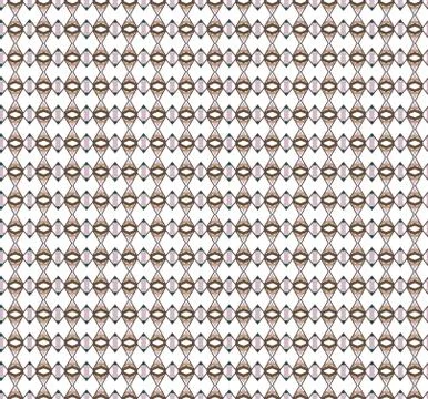 Seamless vector pattern in geometric ornamental style Stock Illustration