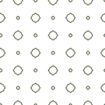 Seamless vector pattern in geometric ornamental style Stock Illustration