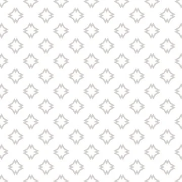 Seamless vector pattern in geometric ornamental style Stock Illustration