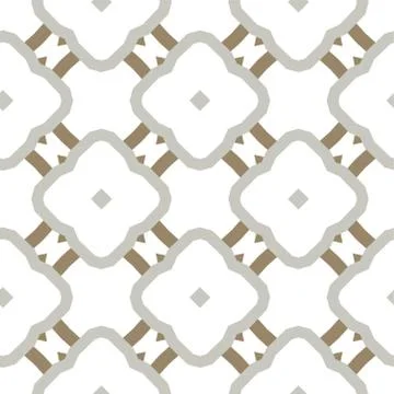 Seamless vector pattern in geometric ornamental style Illustrazione stock