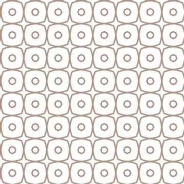 Seamless vector pattern in geometric ornamental style Illustrazione stock