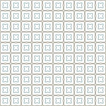 Seamless vector pattern in geometric ornamental style Stock-Illustration