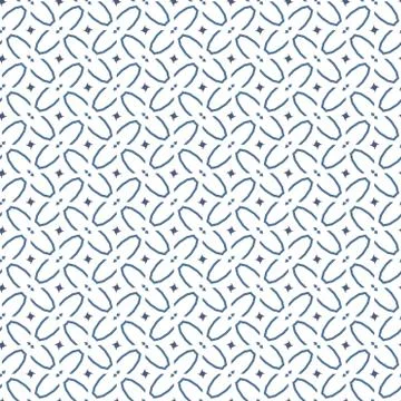 Seamless vector pattern in geometric ornamental style Illustrazione stock