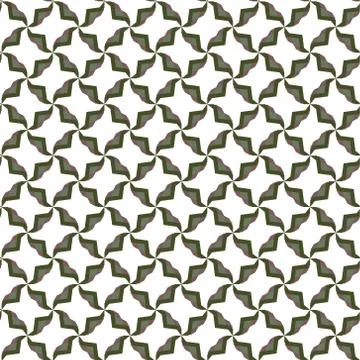 Seamless vector pattern in geometric ornamental style Illustrazione stock