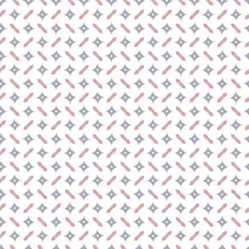 Seamless vector pattern in geometric ornamental style Stock Illustration