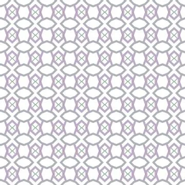 Seamless vector pattern in geometric ornamental style Stock-Illustration
