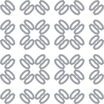 Seamless vector pattern in geometric ornamental style Stock-Illustration