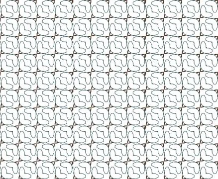 Seamless vector pattern in geometric ornamental style Иллюстрация
