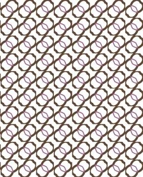 Seamless vector pattern in geometric ornamental style Illustrazione stock