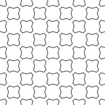 Seamless vector pattern in geometric ornamental style Иллюстрация